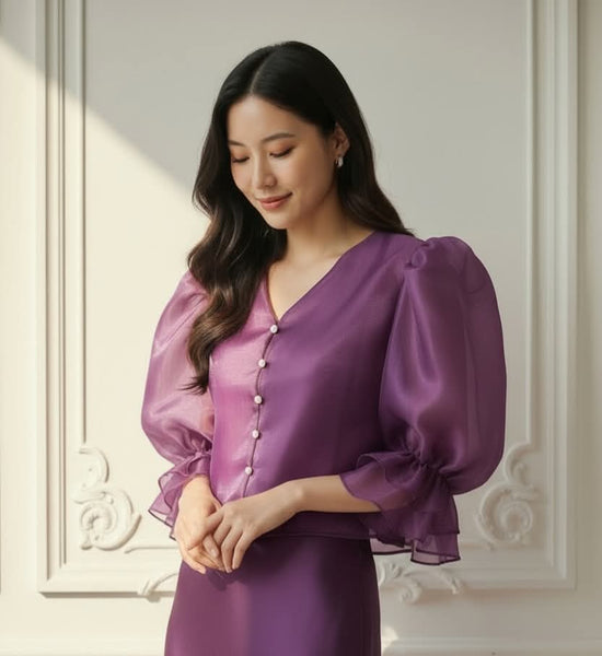 Bituin Top (Jusi Fabric)