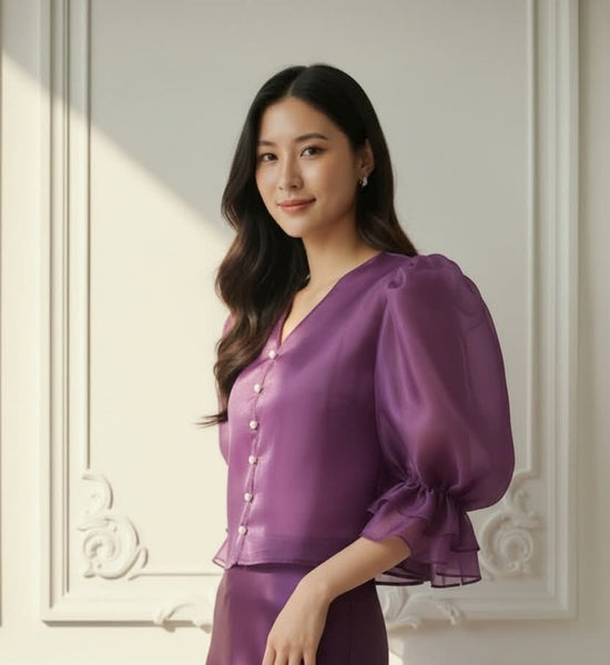 Bituin Top (Jusi Fabric)