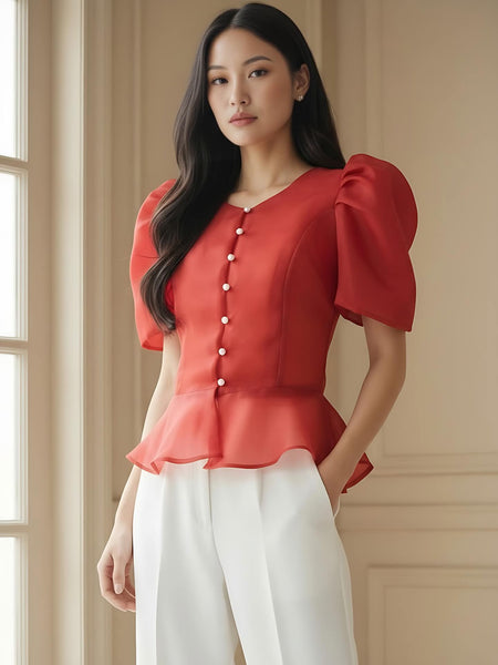Siquijor Top (Gazar Fabric)