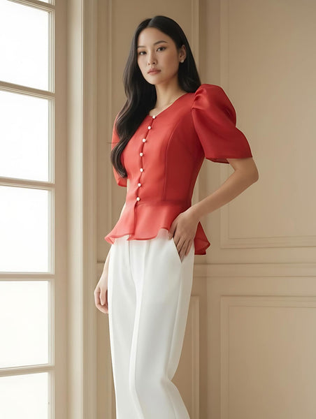 Siquijor Top (Gazar Fabric)