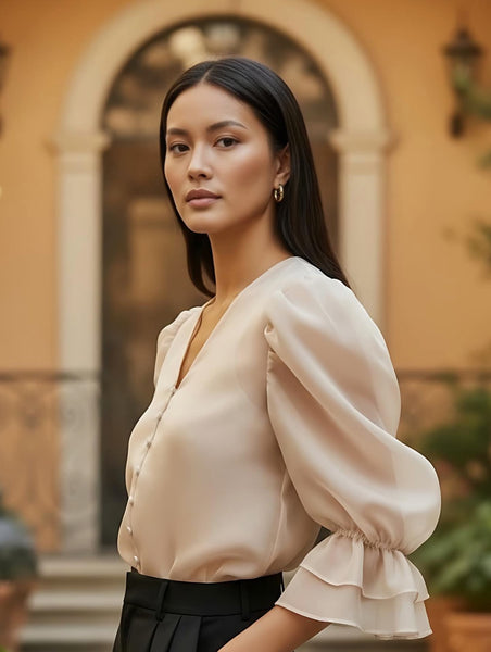 Bituin Top (Jusi Fabric)