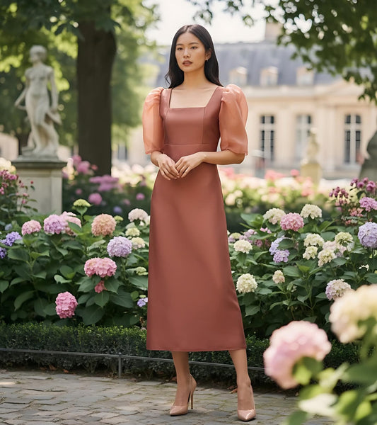 Albay Dress (Gazar Fabric)
