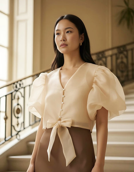Cebu Top (Jusi Fabric)