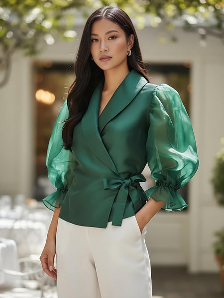 Hiraya Top (Gazar & Jusi Fabric)