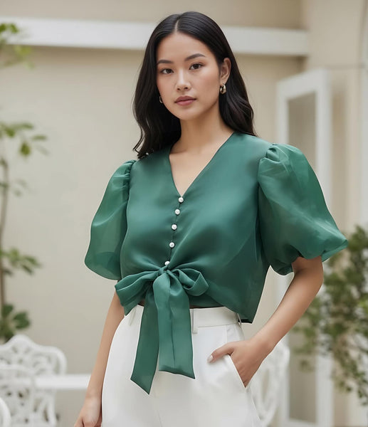 Cebu Top (Jusi Fabric)