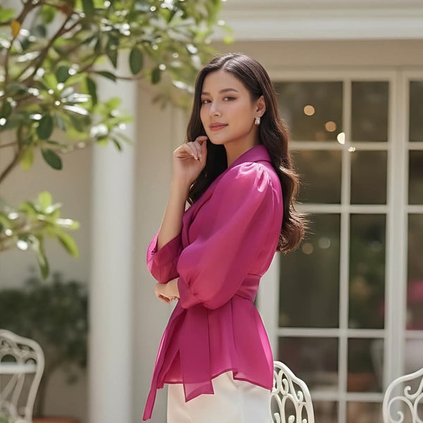 Mayumi Top (Jusi Fabric)