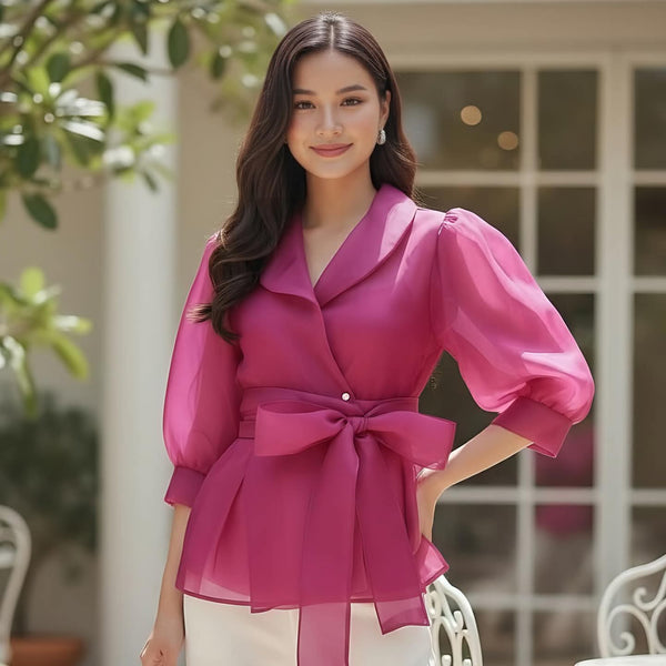 Mayumi Top (Jusi Fabric)