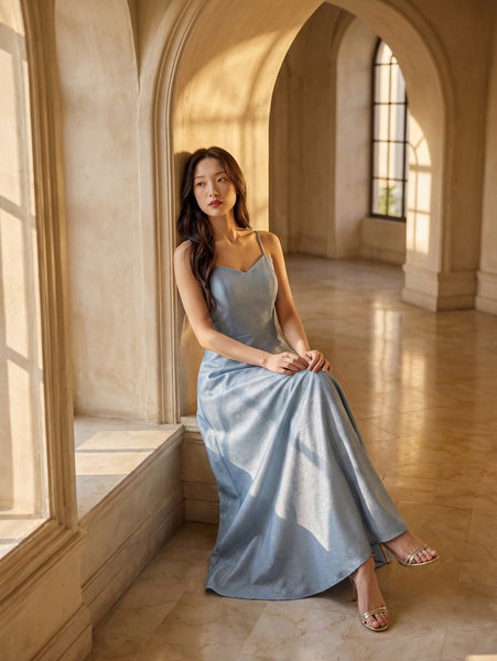 Gabrianna Dress (Gazar Fabric)