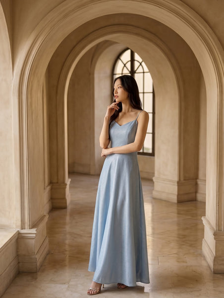 Gabrianna Dress (Gazar Fabric)