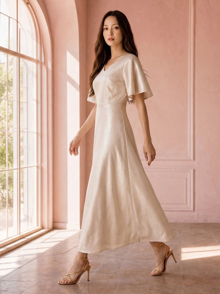 Ecuador Dress (Gazar Fabric)