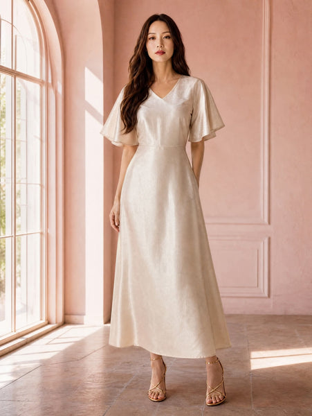 Ecuador Dress (Gazar Fabric)