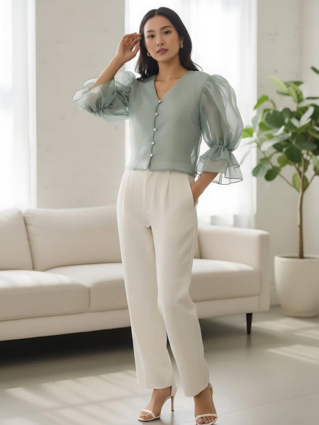 Bituin Top (Jusi Fabric)