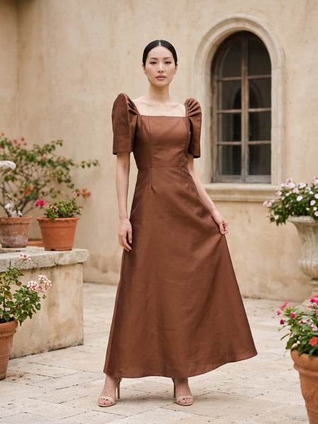 Seville Dress (Gazar Fabric)