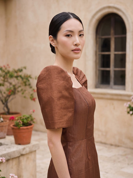 Seville Dress (Gazar Fabric)