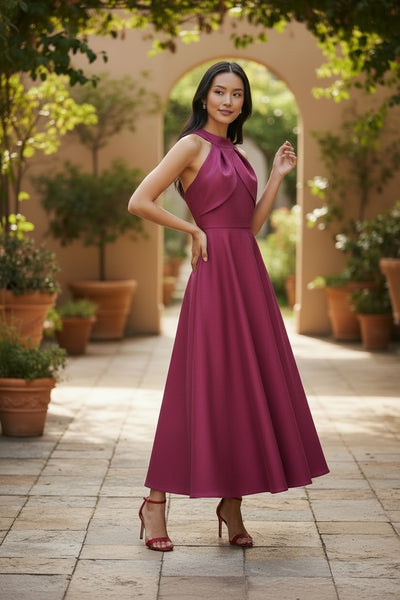 Allegra Dress (Gazar Fabric)