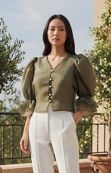 Bituin Top (Jusi Fabric)