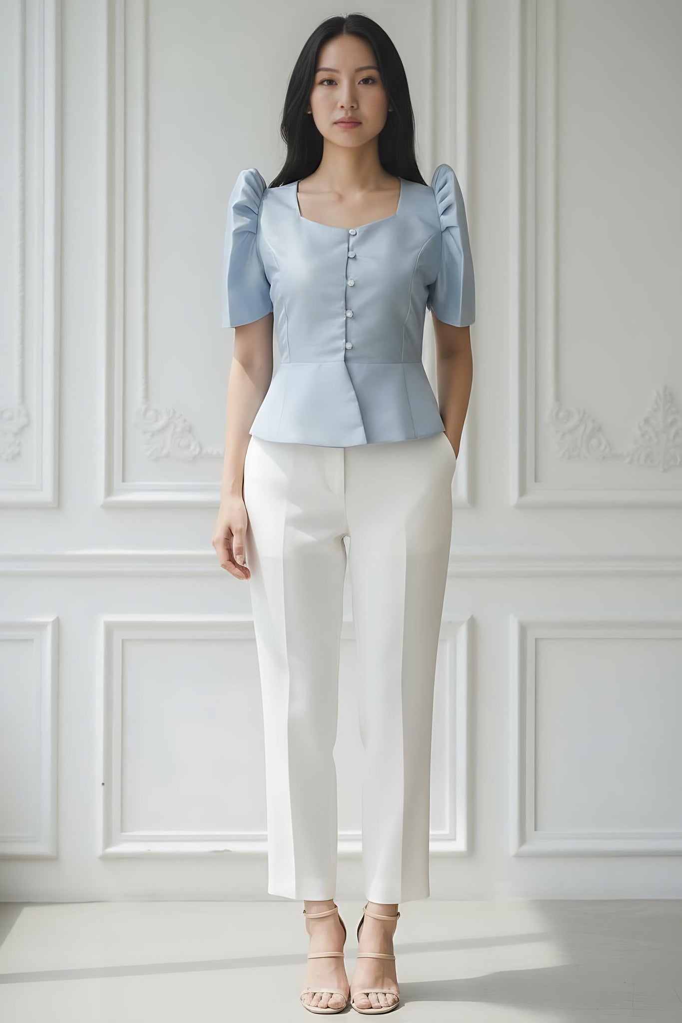 Siquijor Top (Gazar Fabric)