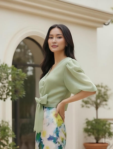 Cebu Top (Jusi Fabric)