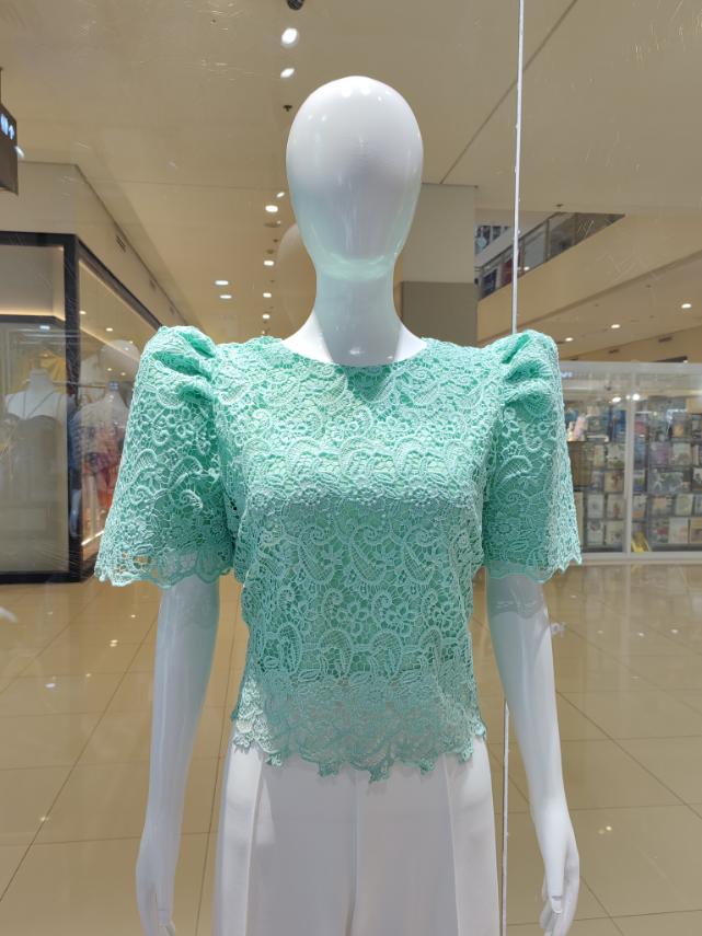 Mutya Top (Corded Lace Fabric)