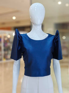 Mutya Top ( Metallic Gazar Fabric)