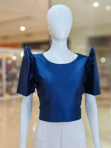 Mutya Top ( Metallic Gazar Fabric)