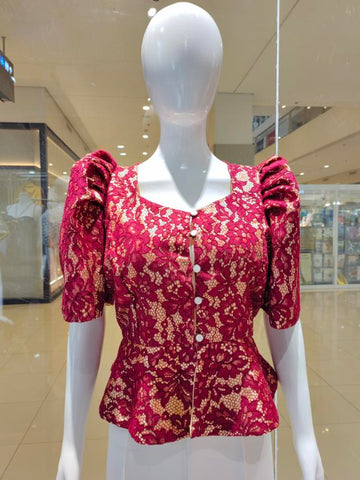Siquijor Top (Corded Lace Fabric)