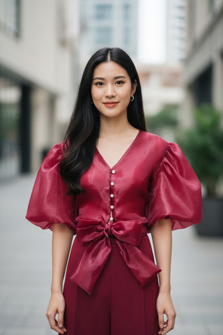 Cebu Top (Jusi Fabric)