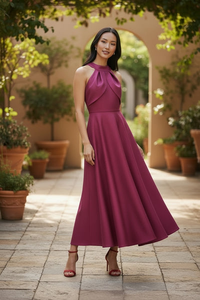 Allegra Dress (Gazar Fabric)