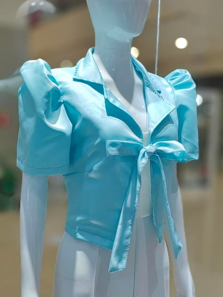 Augusta Top (Duchess Satin Fabric)