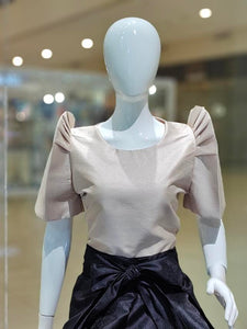 Mutya Top (Metallic Gazar Fabric)
