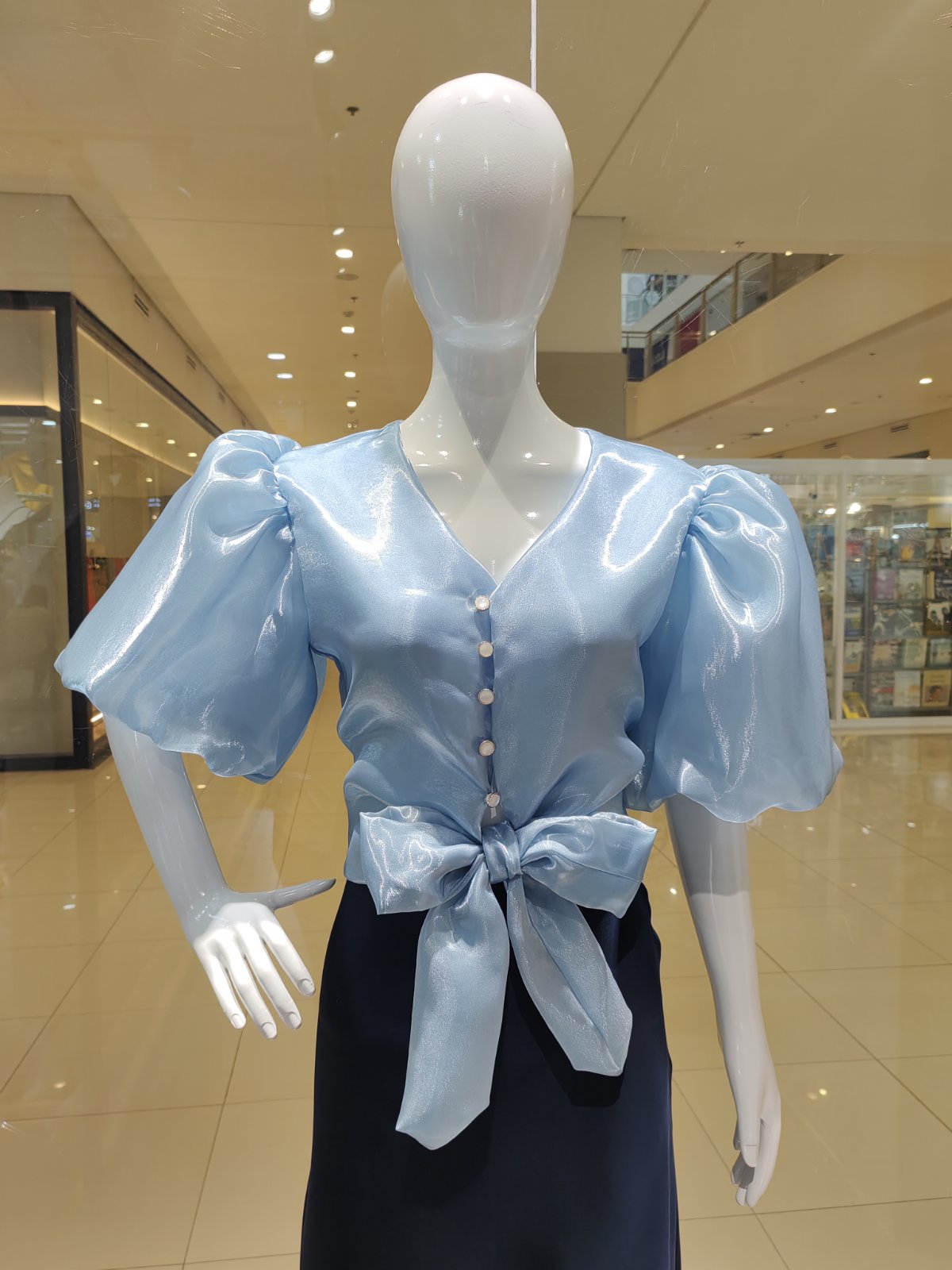 Cebu Top (Liquid Jusi Fabric)