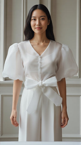 Cebu Top (Jusi Fabric)