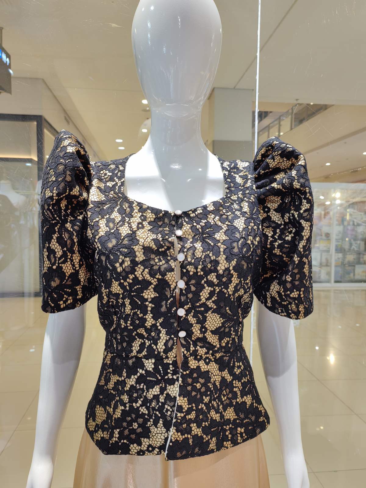 Siquijor Top (Corded Lace Fabric)