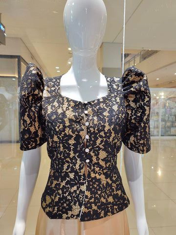 Siquijor Top (Corded Lace Fabric)