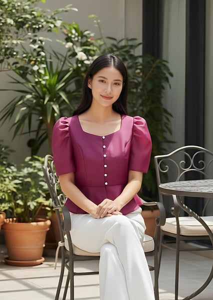 Siquijor Top (Jusi Fabric)