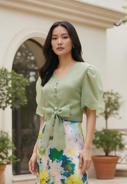 Cebu Top (Jusi Fabric)