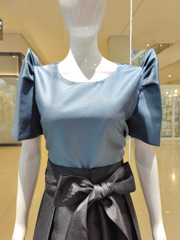 Mutya Top (Duchess Satin Fabric)