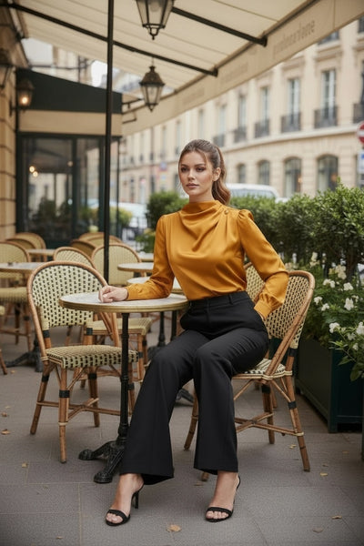 Annie Top (Silk Fabric)
