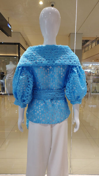 Siargao Top (Printed Organza Fabric)