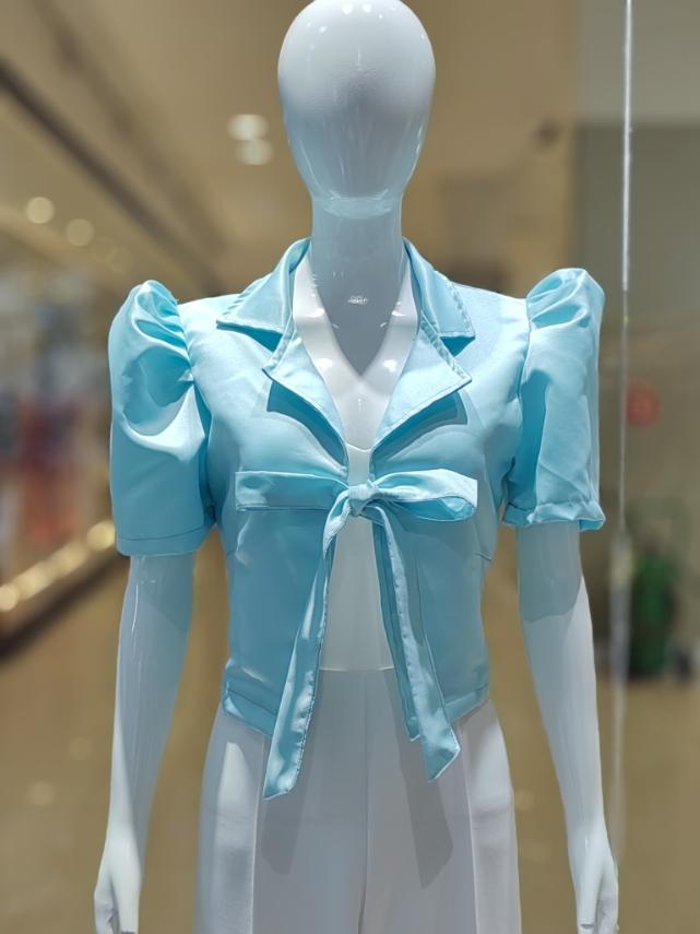 Augusta Top (Duchess Satin Fabric)