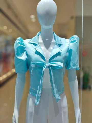 Augusta Top (Duchess Satin Fabric)
