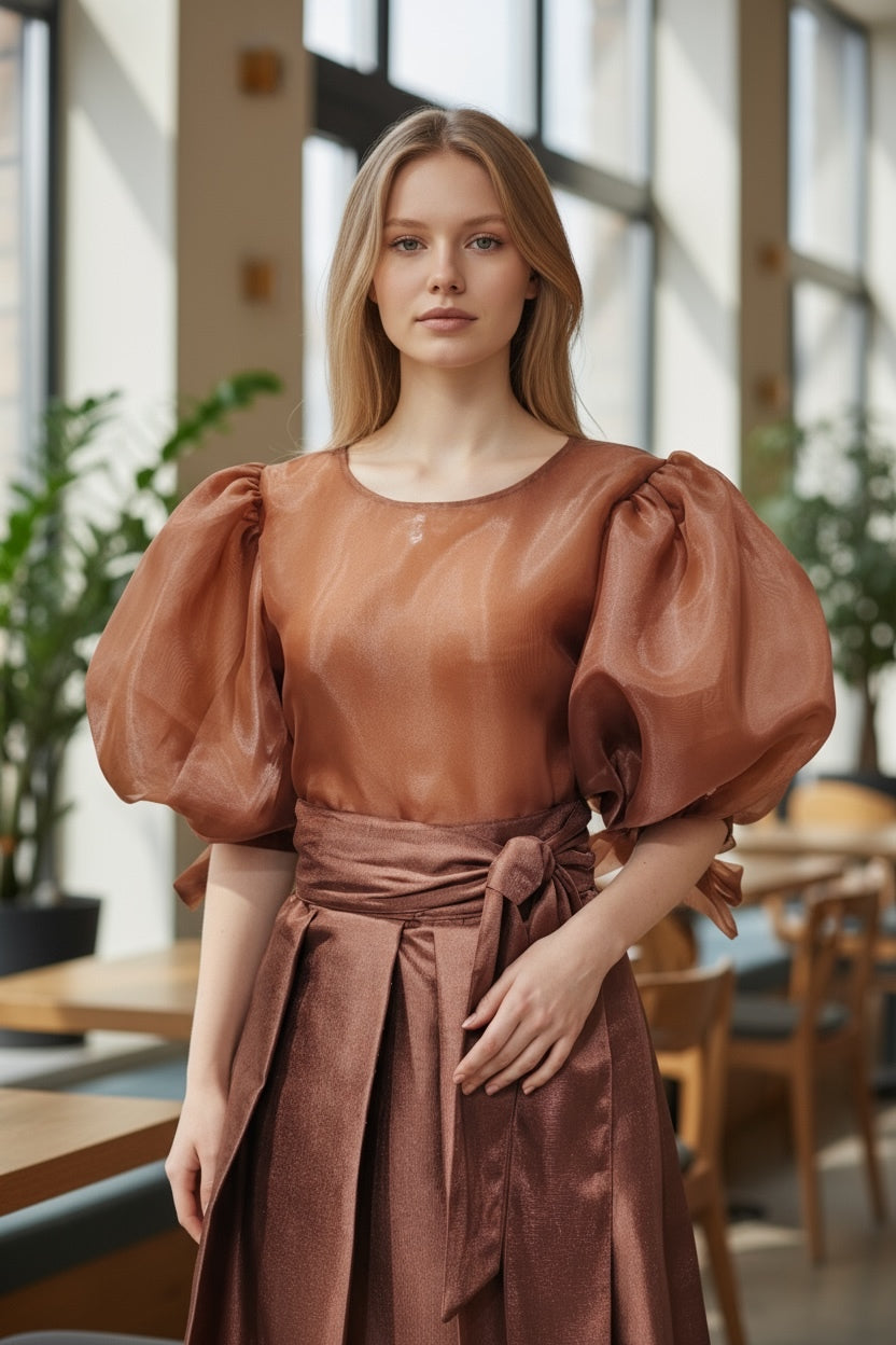 Marikit Top (Jusi Fabric)