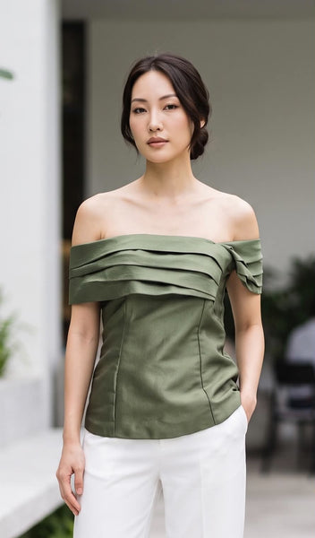 Arosa Top (Gazar Fabric)